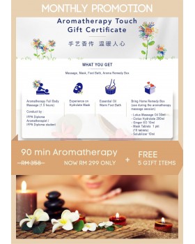 Aromatherapy Touch Gift Certificate